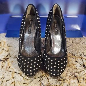 Studded Platform Heels